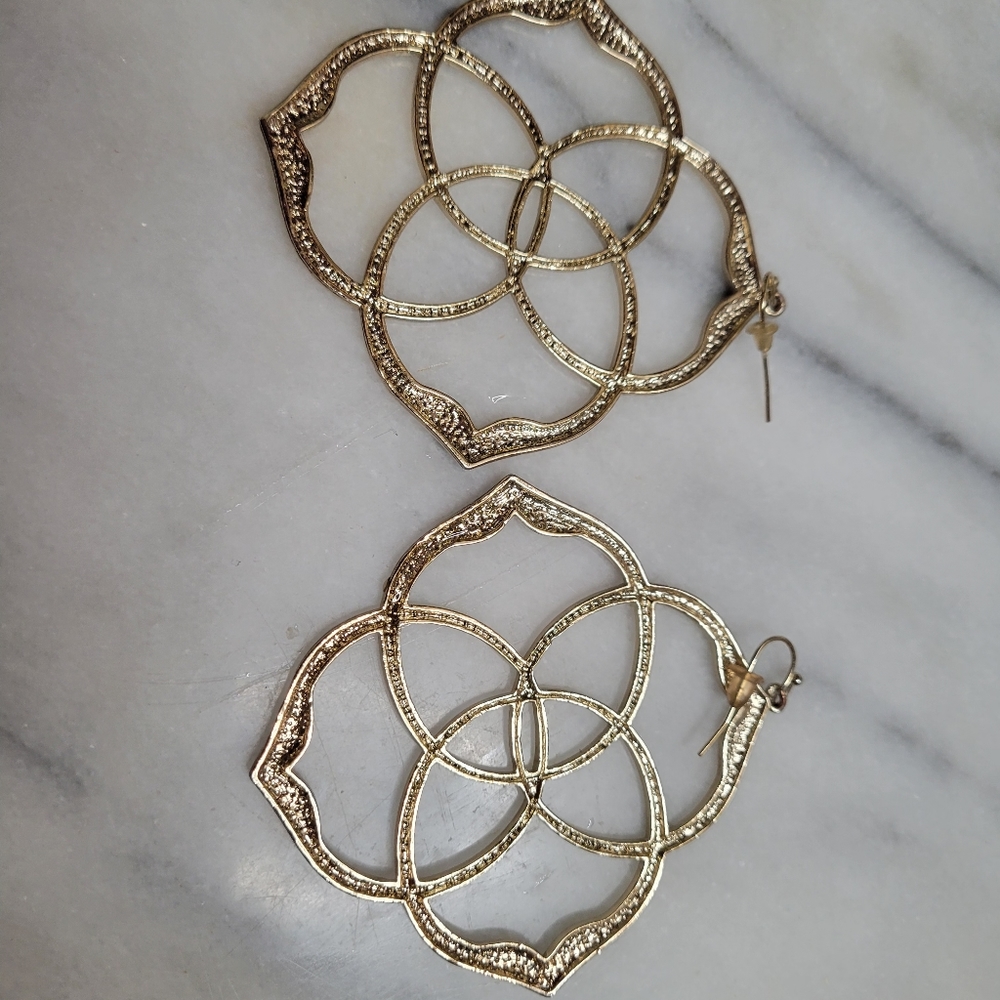 ✨️HTF & Rare Kendra Scott Gold Rajans ✨️ - Picture 7 of 7